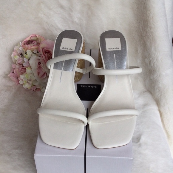🆕Dolce Vita Narra White Stella Sandals - Picture 4 of 9